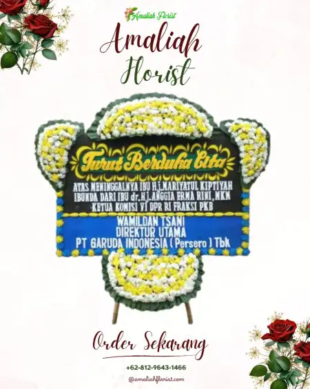 Papan Bunga Duka Tunjungan