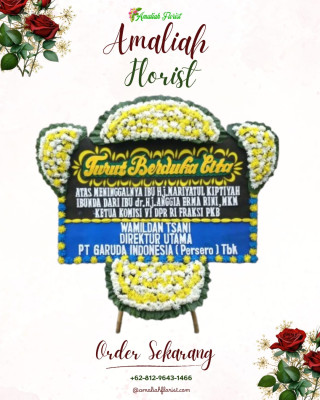 Papan Bunga Duka di Tunjungan