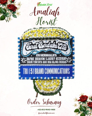 Papan Bunga Duka di Tunjungan